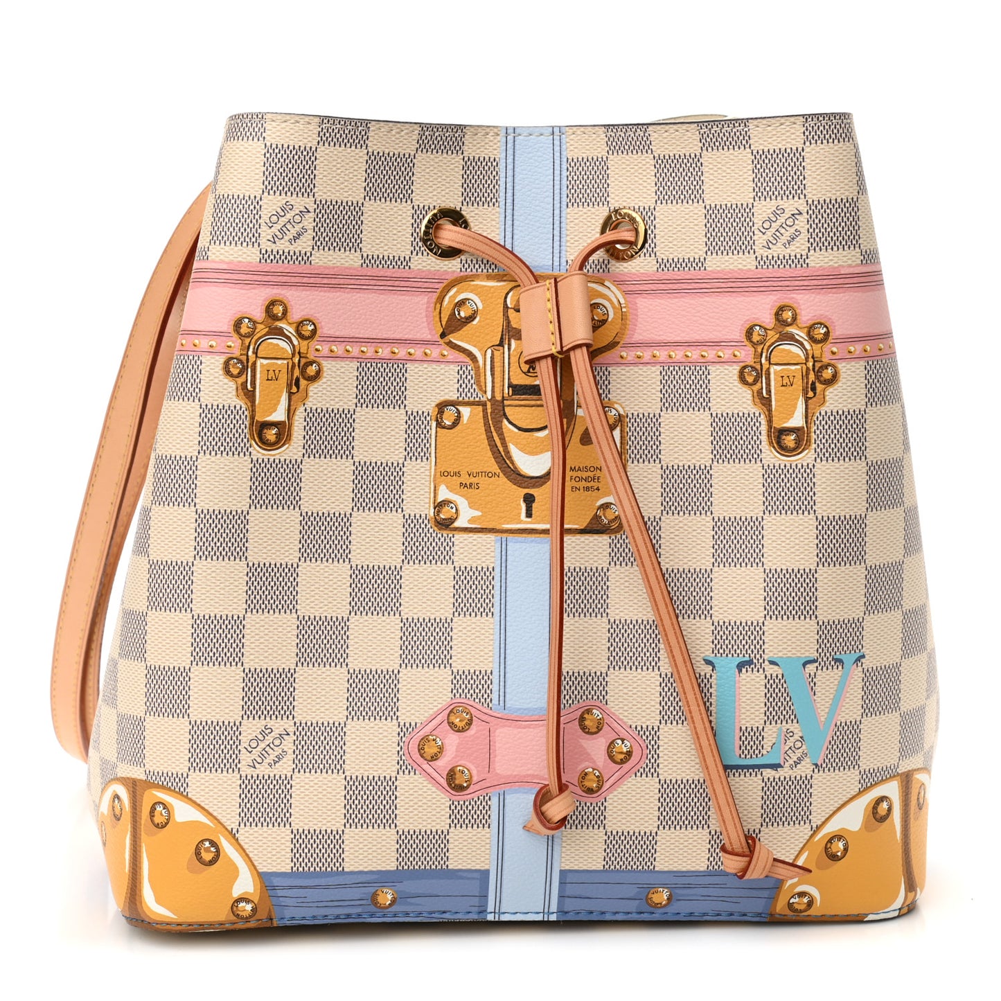 Damier Azur Summer Trunks Neonoe