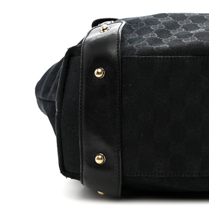Gucci Monogram Medium Pelham Shoulder Bag Black 9 of 14