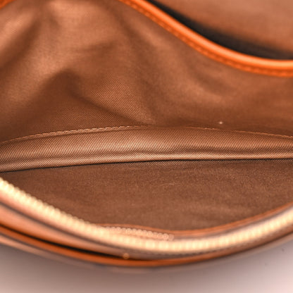 MCM Calfskin Ottomar Crossbody Pouch Cognac 5 of 8