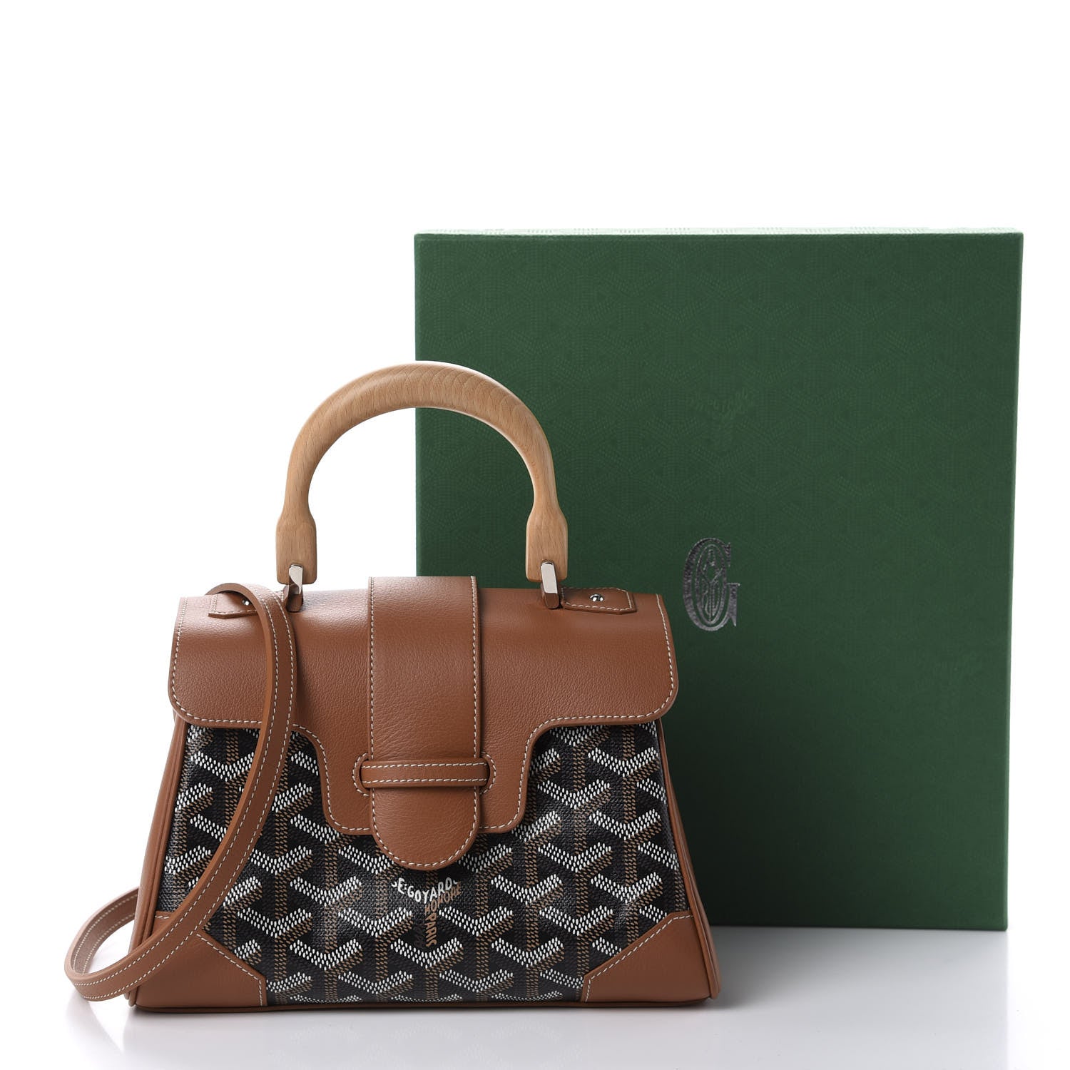 Goyard Goyardine Mini Saigon Black Gold 10 of 10