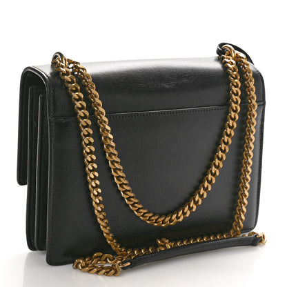 Saint Laurent Calfskin Medium Monogram Sunset Black 2 of 11