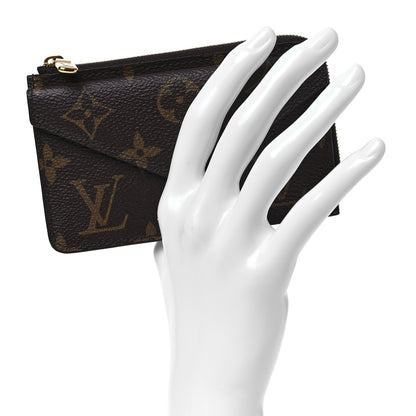 Louis Vuitton Monogram Recto Verso Card Holder Black 2 of 9
