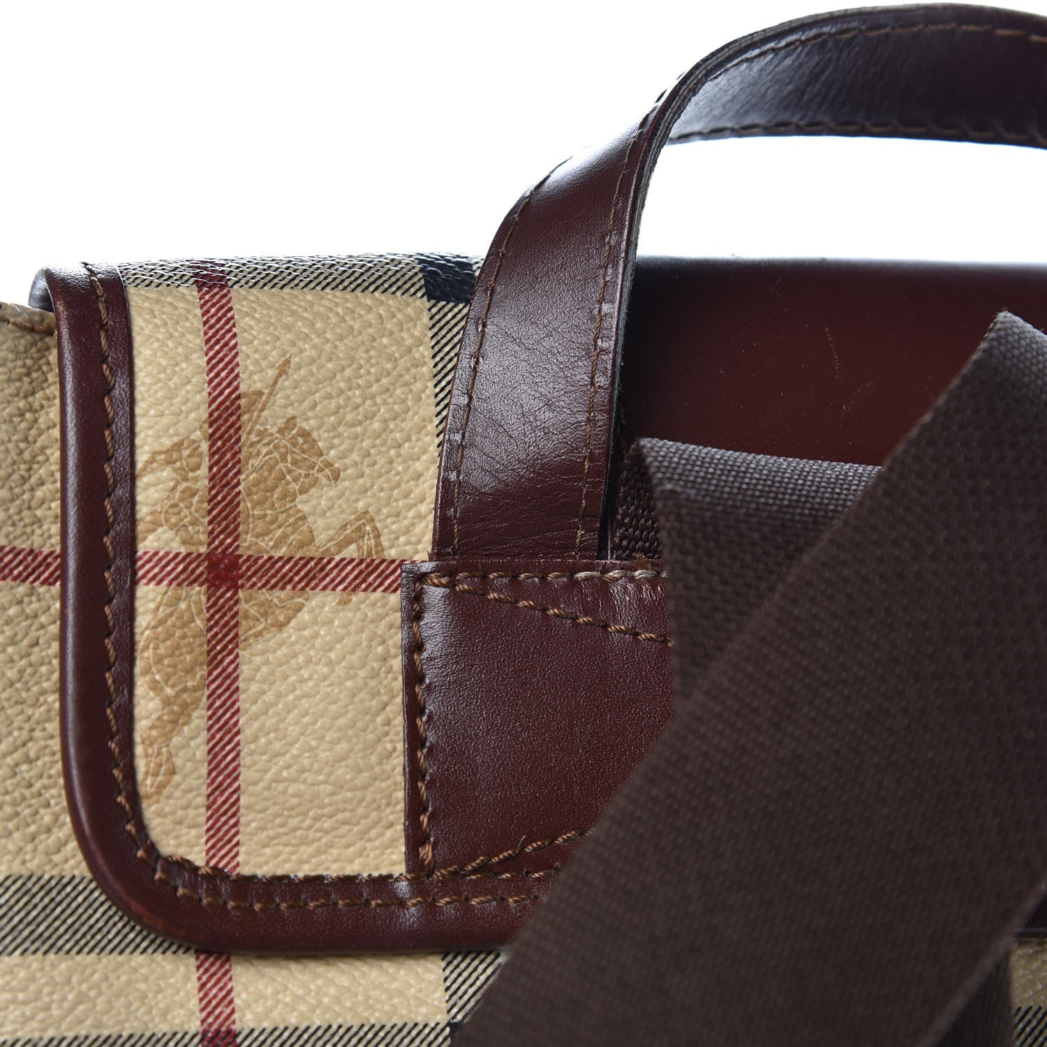 Burberry Haymarket Check Backpack 10 of 10