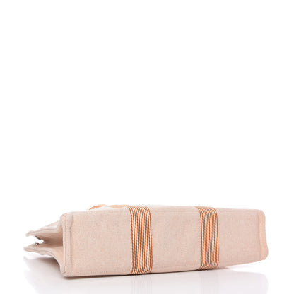 Hermes Canvas Fourre Tout MM Orange 4 of 9