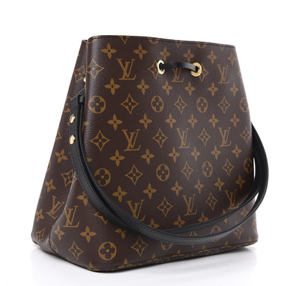 Louis Vuitton Monogram Neonoe MM Black 2 of 8