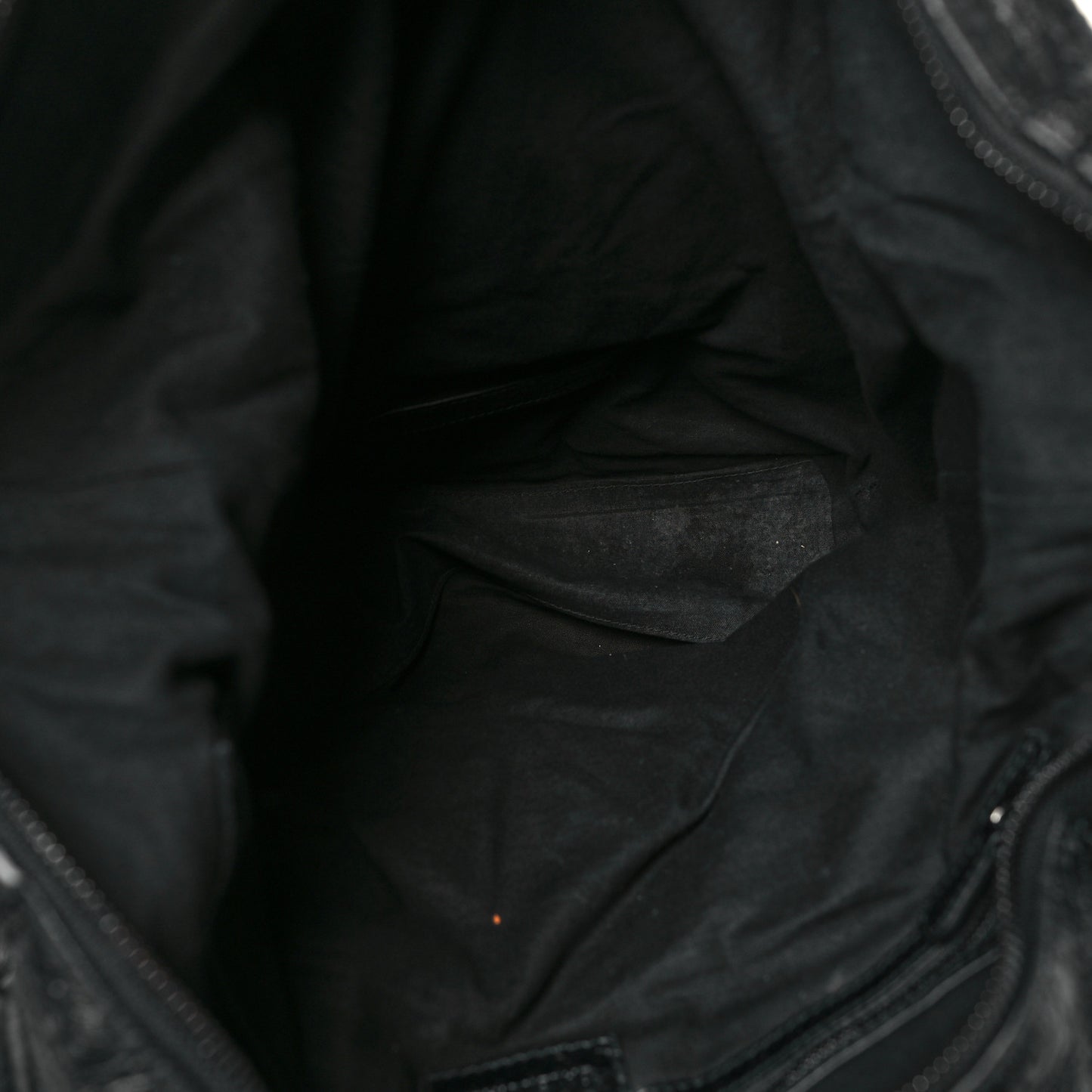 Agneau Arena Medium Le Cagole Tote Bag Black