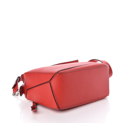 Loewe Calfskin Small Puzzle Bag Scarlet 5 of 10