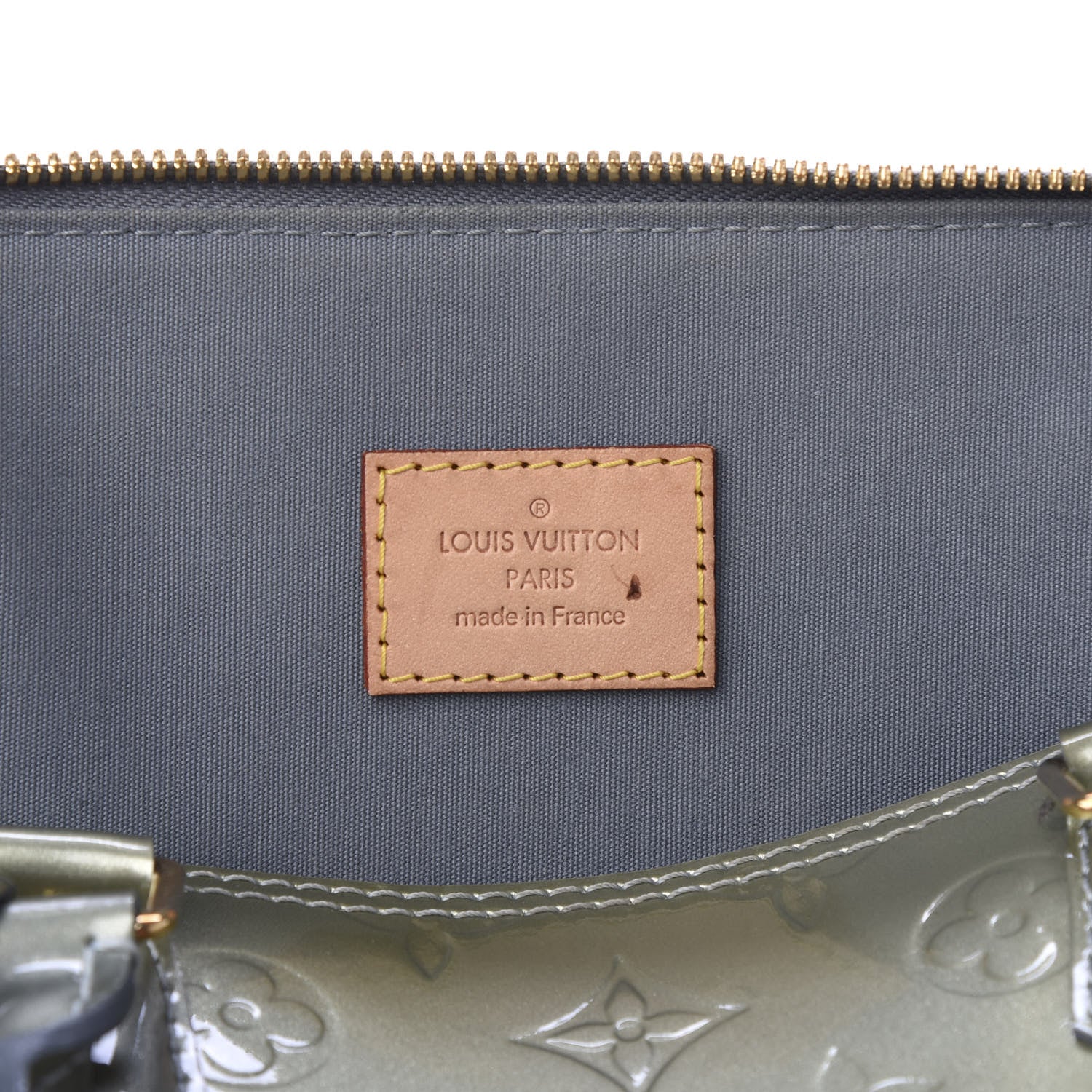 Louis Vuitton Vernis Alma GM Givre 8 of 11