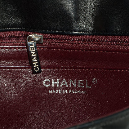 Chanel Lambskin Quilted Jumbo Single Flap Black 6 of 8