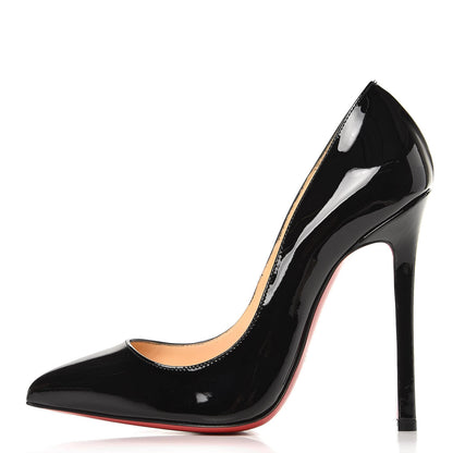 Christian Louboutin Patent Pigalle 120 Pumps 36 Black 1 of 7