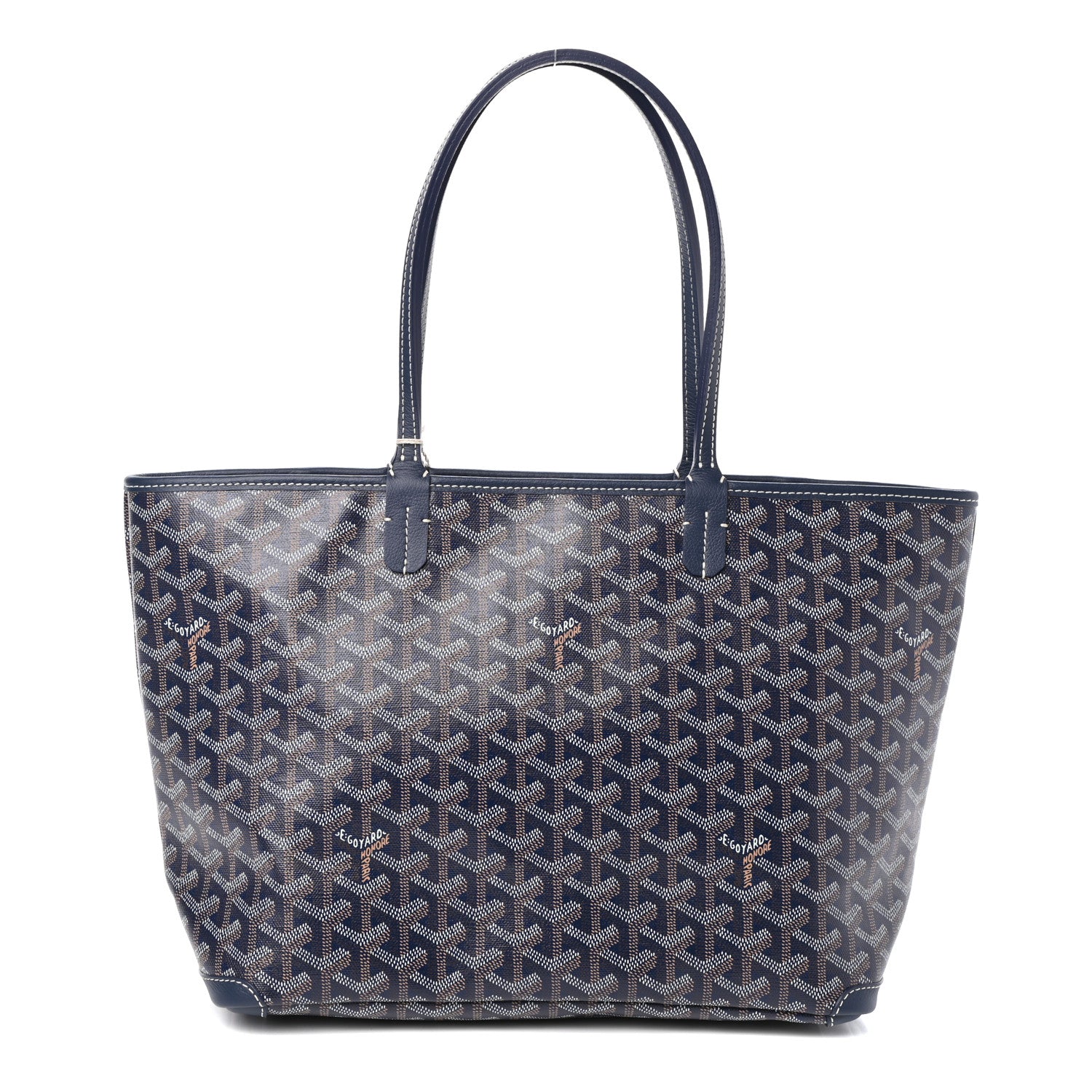 Goyard Goyardine Artois PM Navy 1 of 9