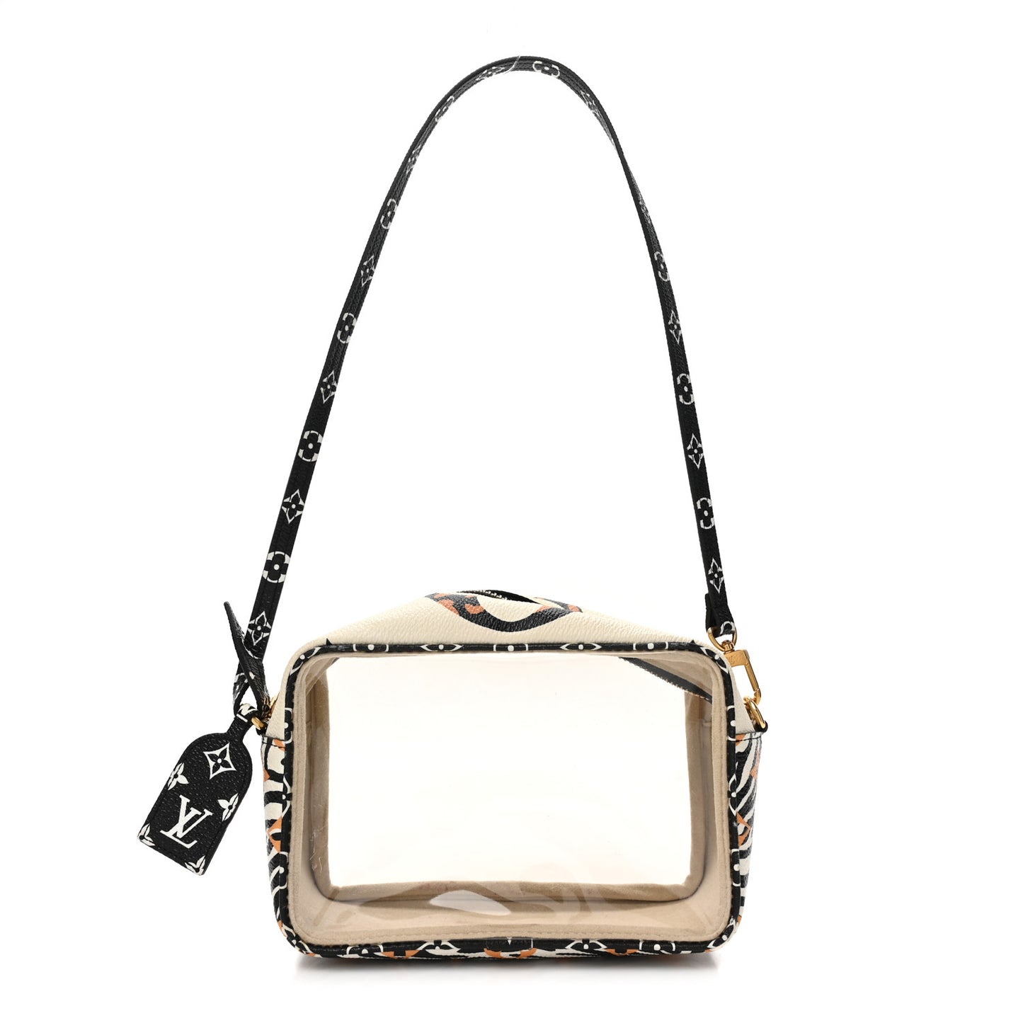 Monogram Giant Jungle Beach Pouch Ivory