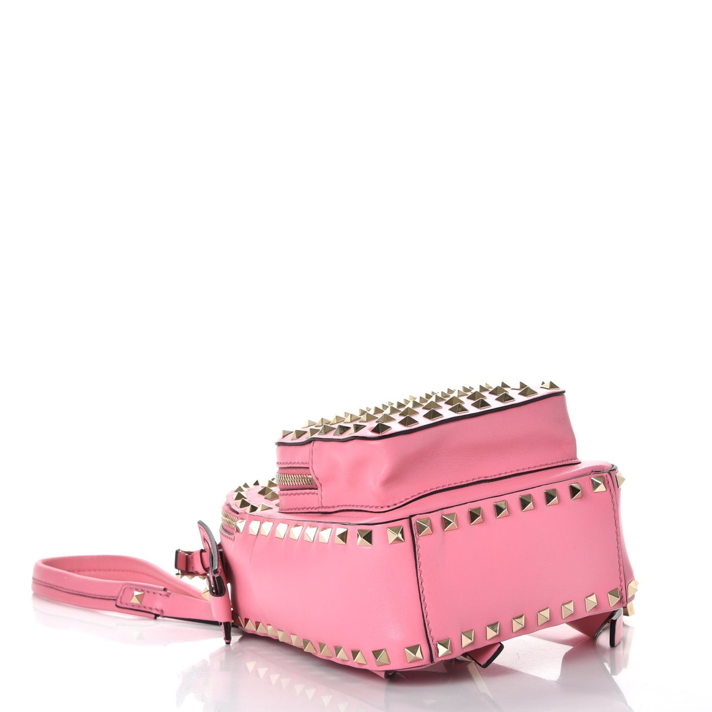 Calfskin Mini Rockstud All Over Backpack Ninphea