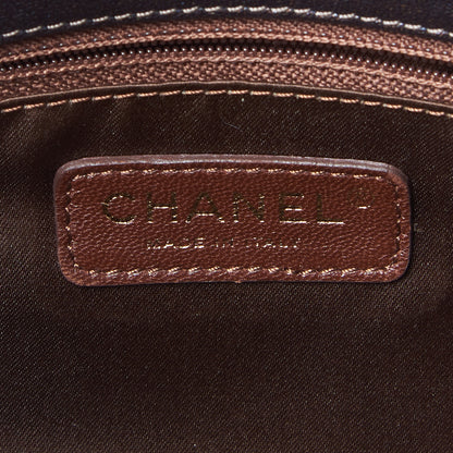 Chanel Metallic Calfskin Degrade East West Flap Bronze 9 of 10