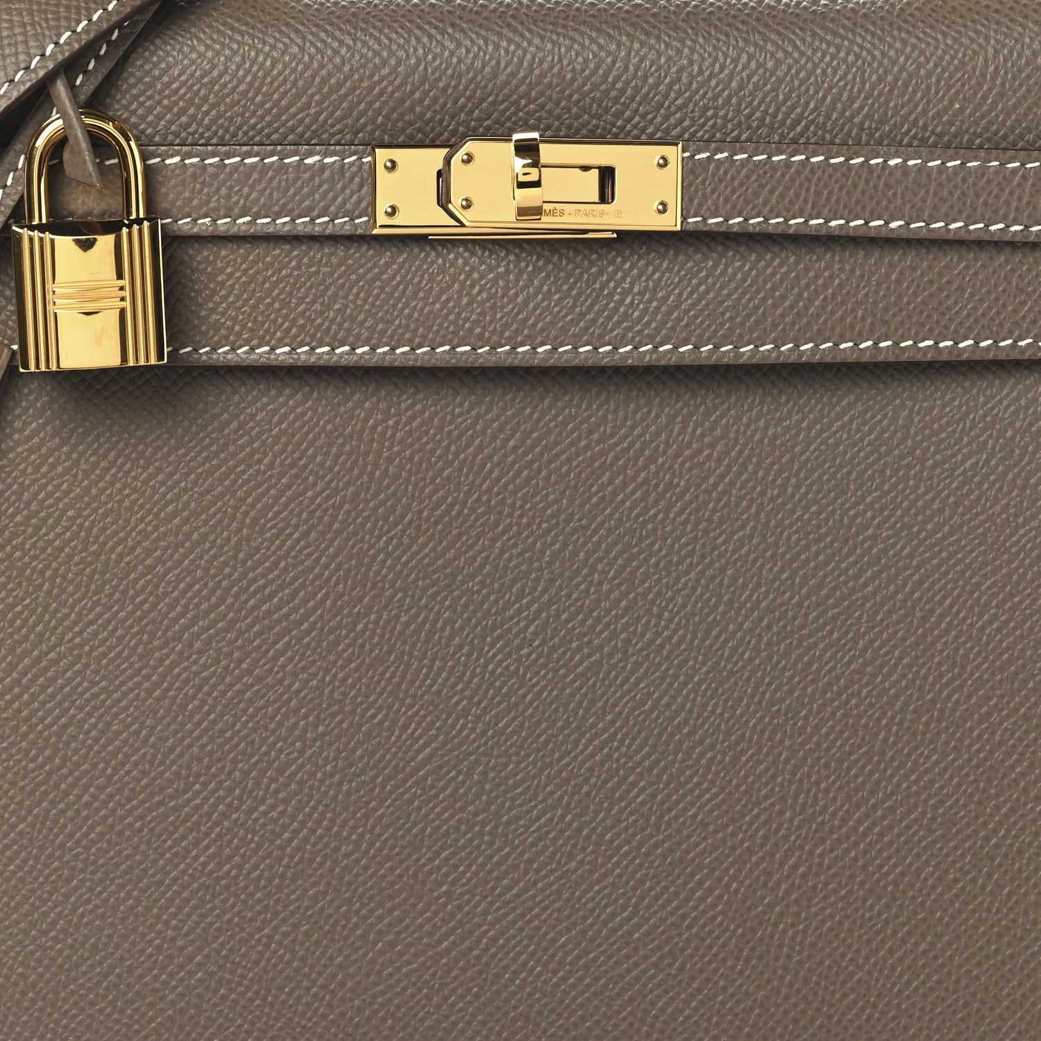 Hermes Epsom Kelly Sellier 25 Etoupe 8 of 13