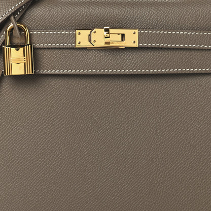 Hermes Epsom Kelly Sellier 25 Etoupe 8 of 13