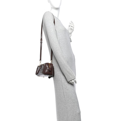 Miu Miu Calfskin Mini Arcadie Top Handle Bag Briarwood 2 of 11