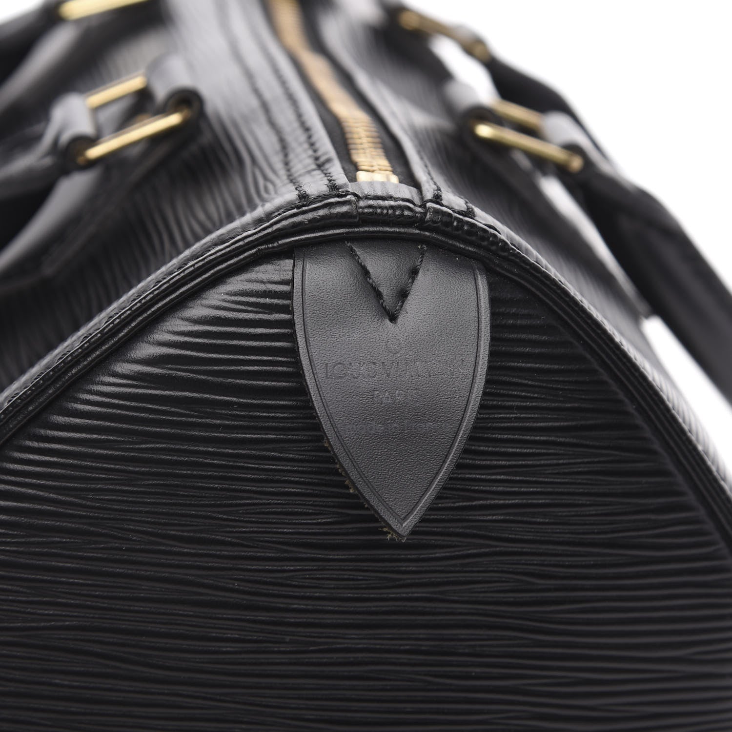 Louis Vuitton Epi Speedy 25 Black 7 of 11