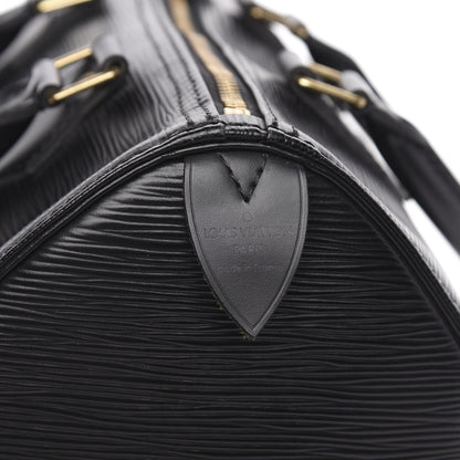 Louis Vuitton Epi Speedy 25 Black 7 of 11