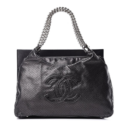 Chanel Calfskin Rodeo Drive Hobo Black 10 of 10