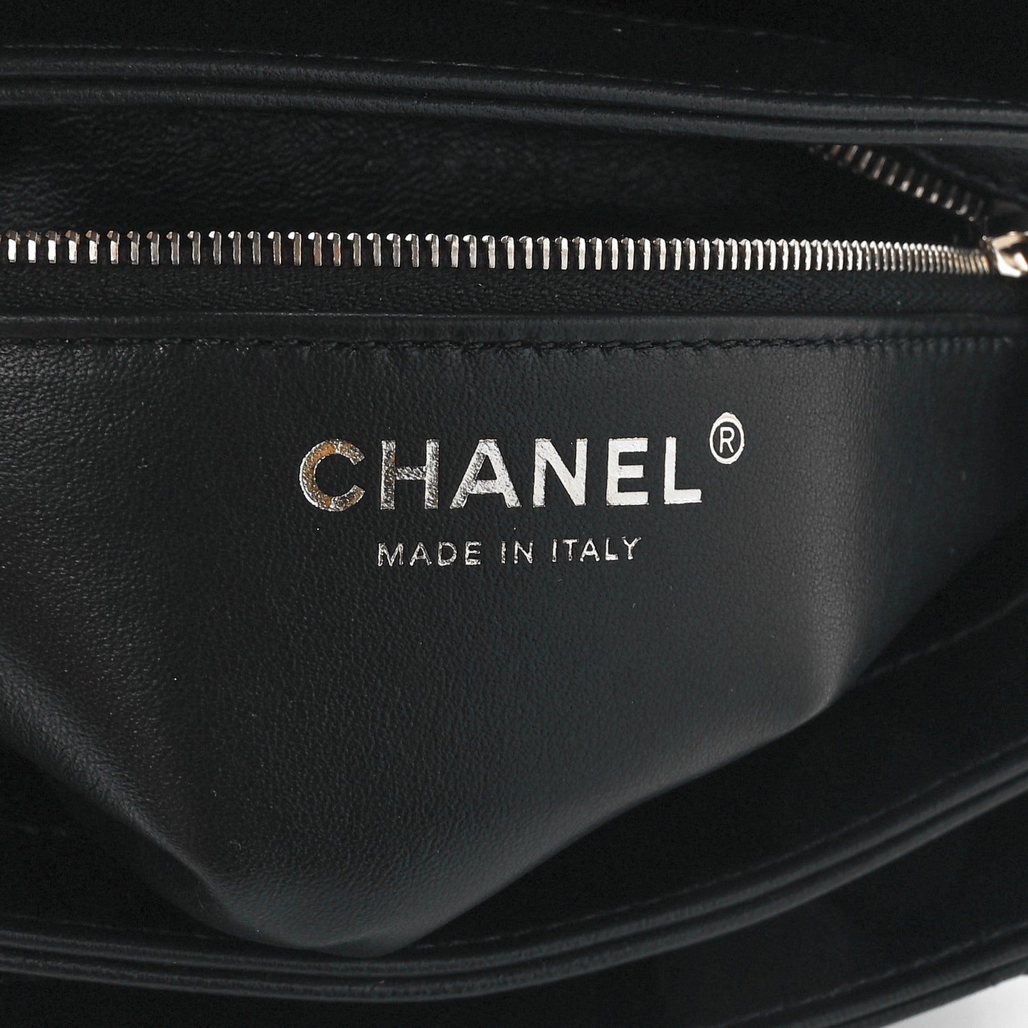 Lambskin Quilted Small Trendy CC Chain Dual Handle Flap Bag Black