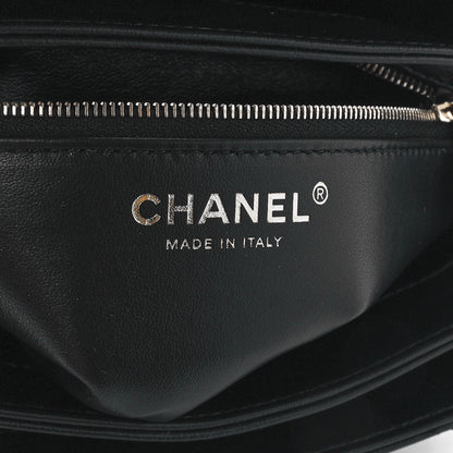 Chanel Lambskin Quilted Small Trendy CC Chain Dual Handle Flap Bag Black 6 of 12