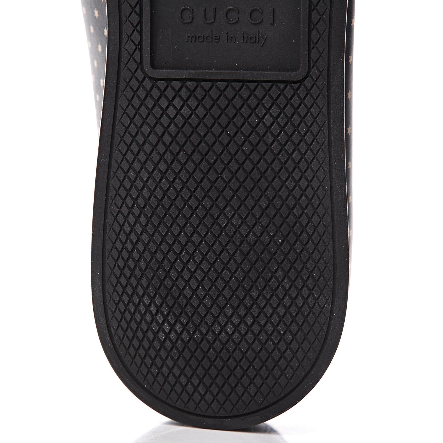 Gucci X SEGA Calfskin GUCCY Stars Mens Falacer Sneakers 10 Black 12 of 14