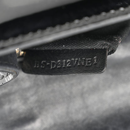 Valentino Garavani Patent Small Glam Lock Rockstud Flap Black 7 of 13