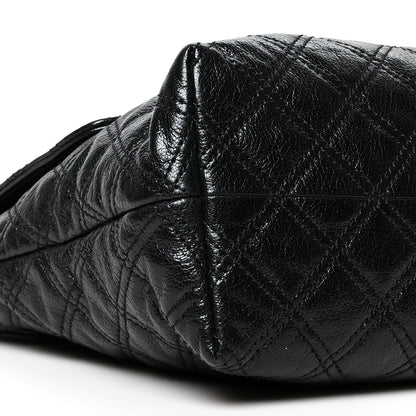 Marc Jacobs Lacquered Lambskin The XL Single Flap Black 9 of 10