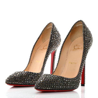 Christian Louboutin Crystal Strass So Kate 120 Pumps 37 Black 3 of 10