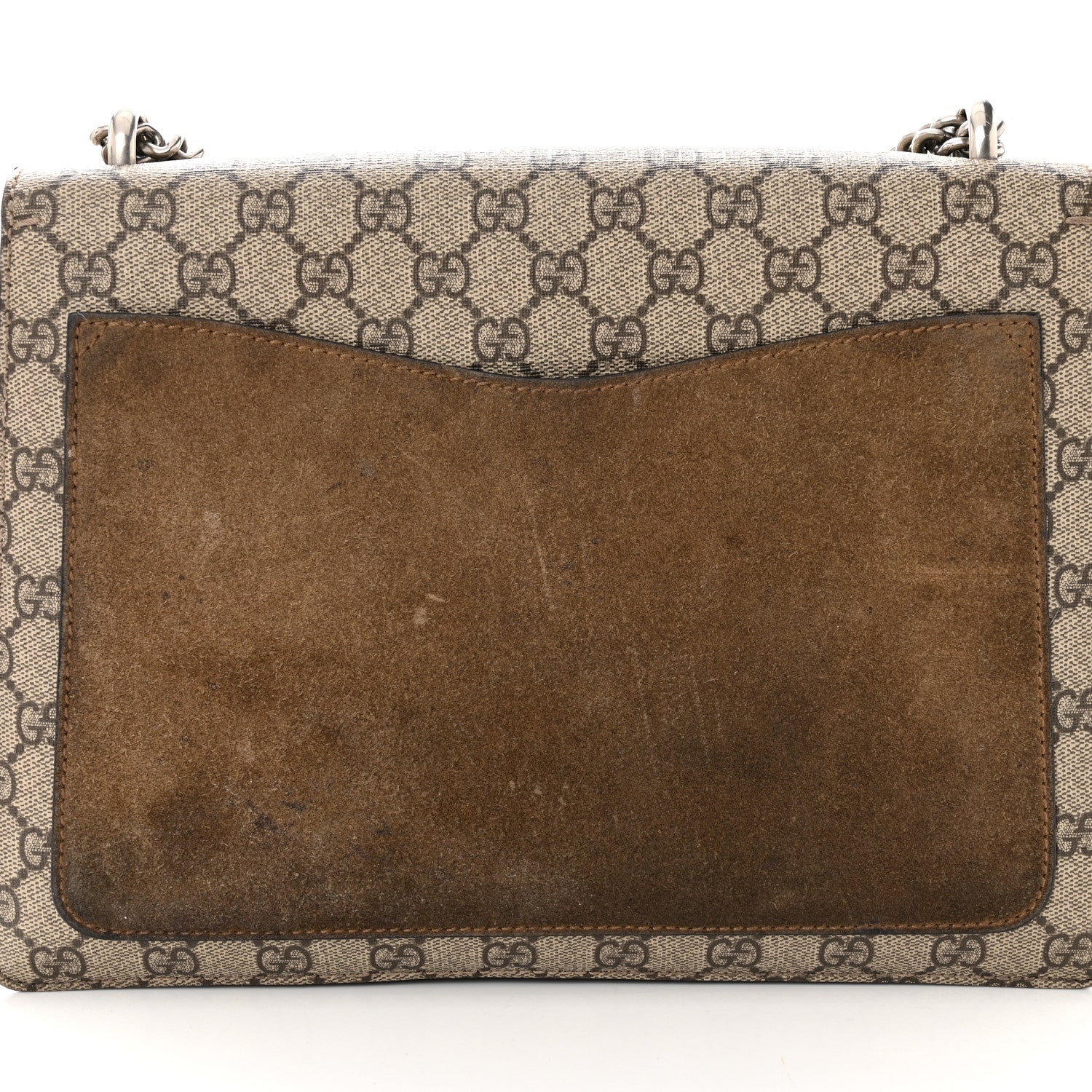 Gucci GG Supreme Monogram Medium Dionysus Shoulder Bag Taupe 12 of 14