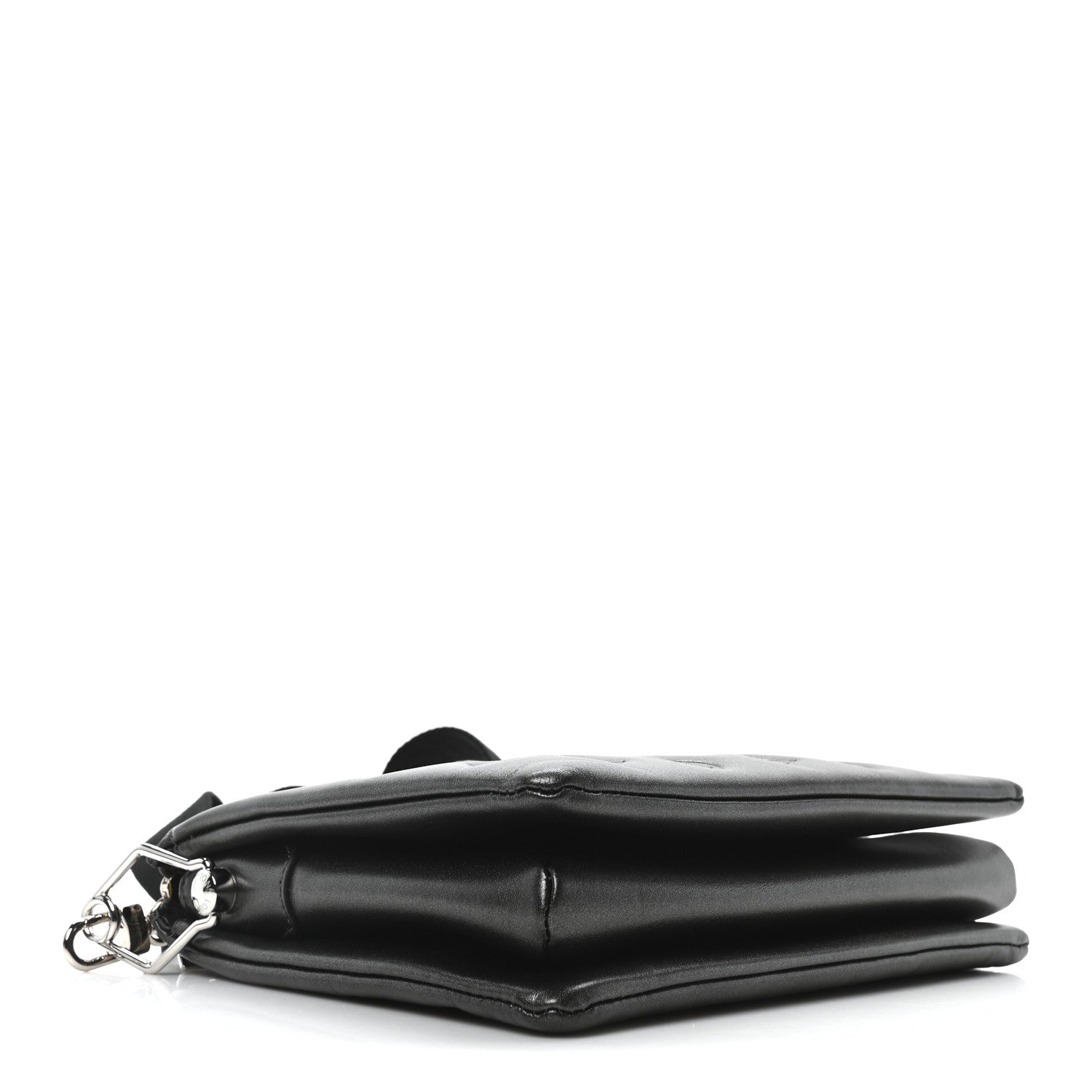 Louis Vuitton Lambskin Embossed Monogram Coussin PM Anthracite 4 of 9
