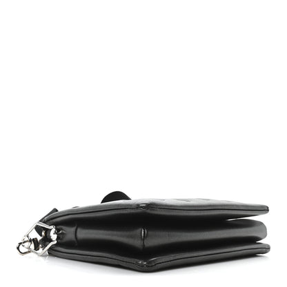 Louis Vuitton Lambskin Embossed Monogram Coussin PM Anthracite 4 of 9