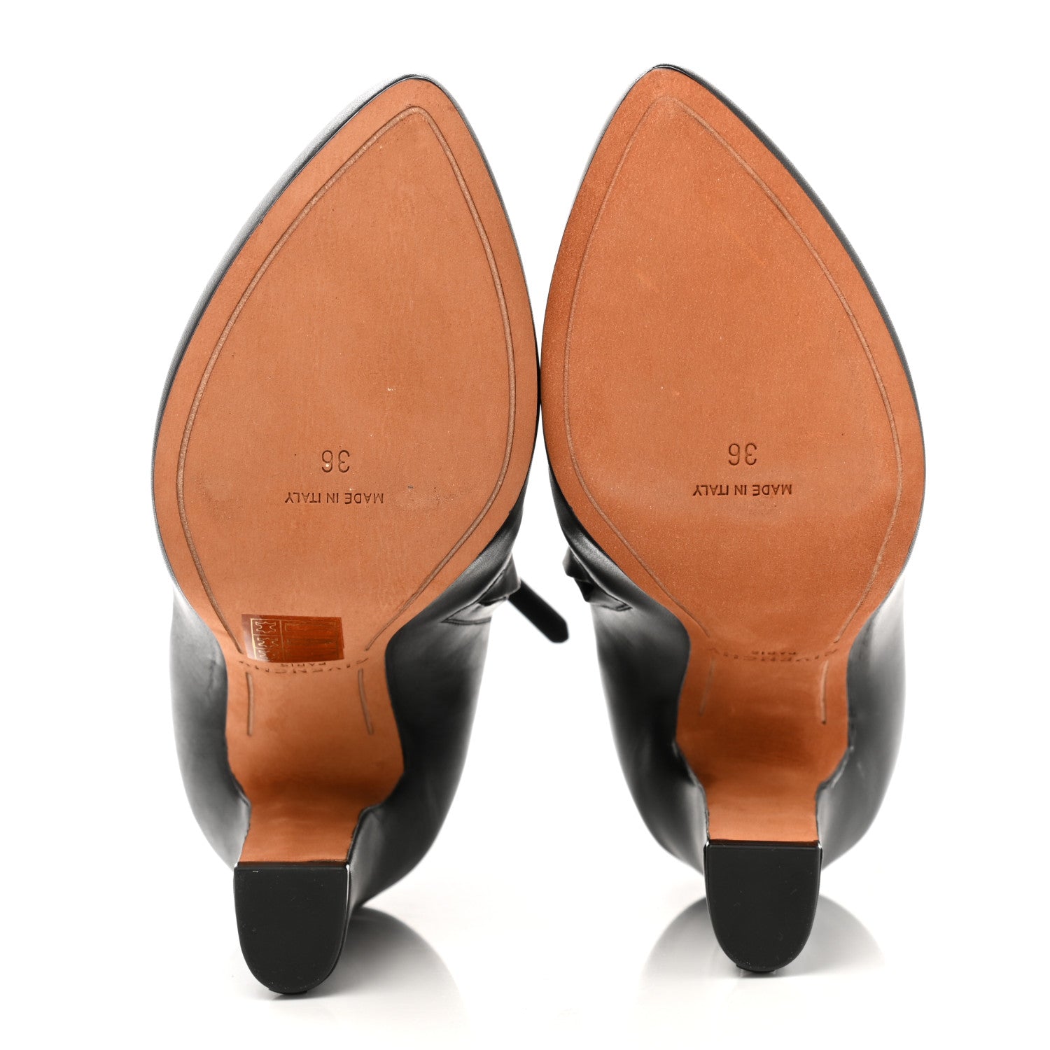 Givenchy Smooth Calfskin Ankle Boots 36 Black 5 of 9