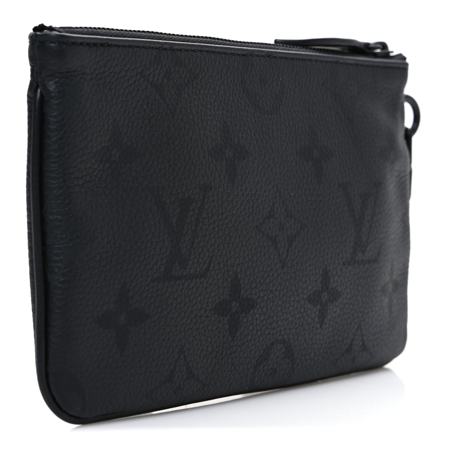 Calfskin Monogram Speedy P9 Bandouliere 40 Pochette Ultra Black