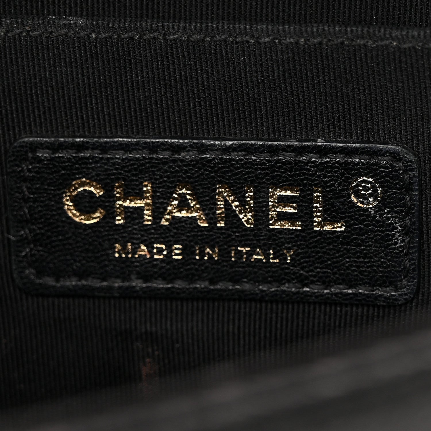 Chanel Caviar Chevron Quilted Small Boy Flap Black 6 of 22