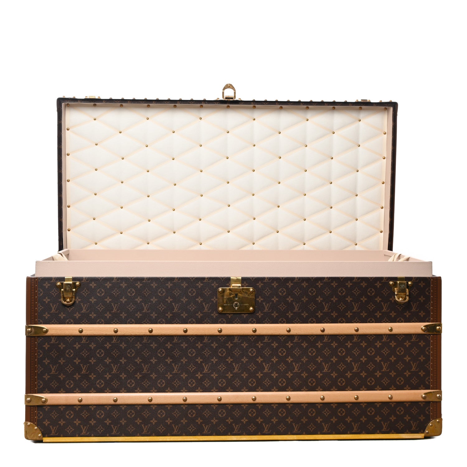 Louis Vuitton Monogram Malle Courrier Lozine Trunk 110 2 of 13