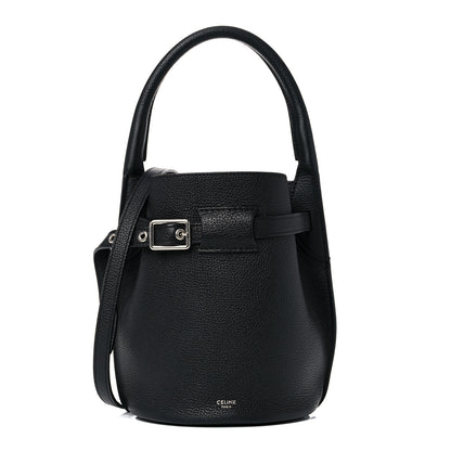 Celine Supple Grained Calfskin Nano Big Bag Bucket Black 1 of 9