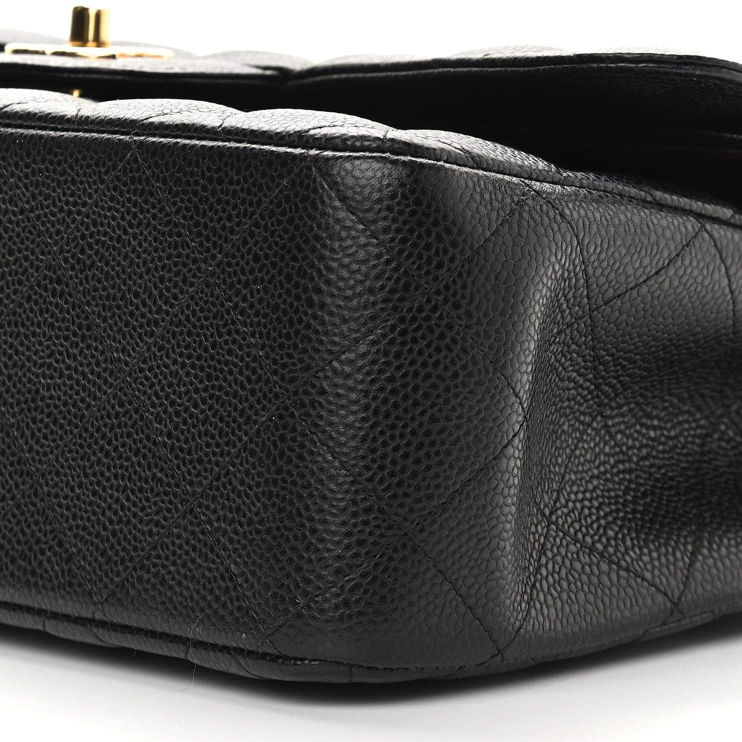 Chanel Caviar Quilted Jumbo Double Flap Black 8 of 8