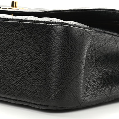 Chanel Caviar Quilted Jumbo Double Flap Black 8 of 8