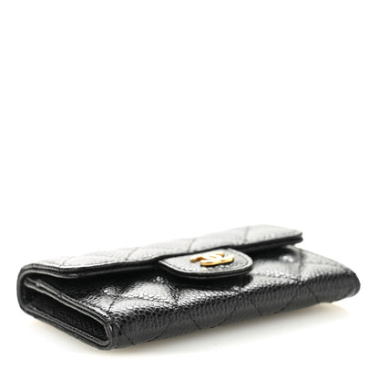 Chanel Caviar Quilted Flap Card Holder Black 4 of 10