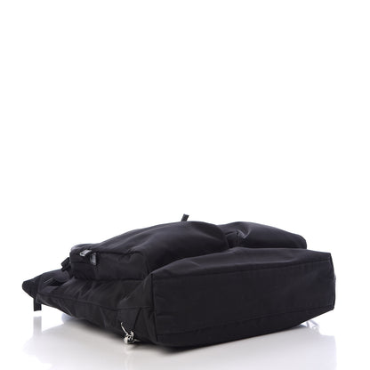 Prada Tessuto Nylon Montagna Tote Backpack Black 4 of 10