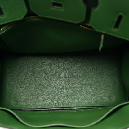 Hermes Courchevel Birkin 35 Vert Clair 5 of 14