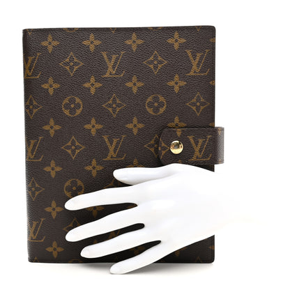 Louis Vuitton Monogram Large Ring Agenda Cover 2 of 11