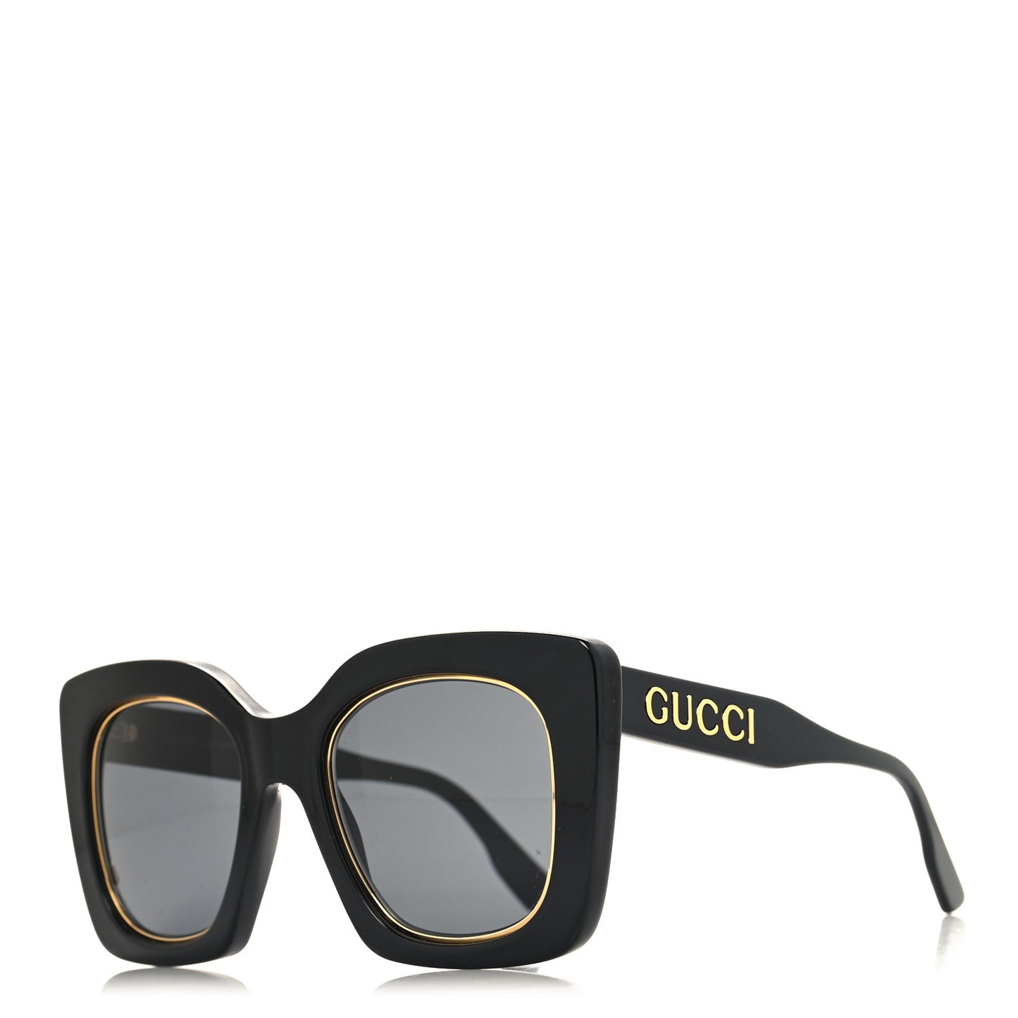 Acetate Oversize Sunglasses GG1151S Black