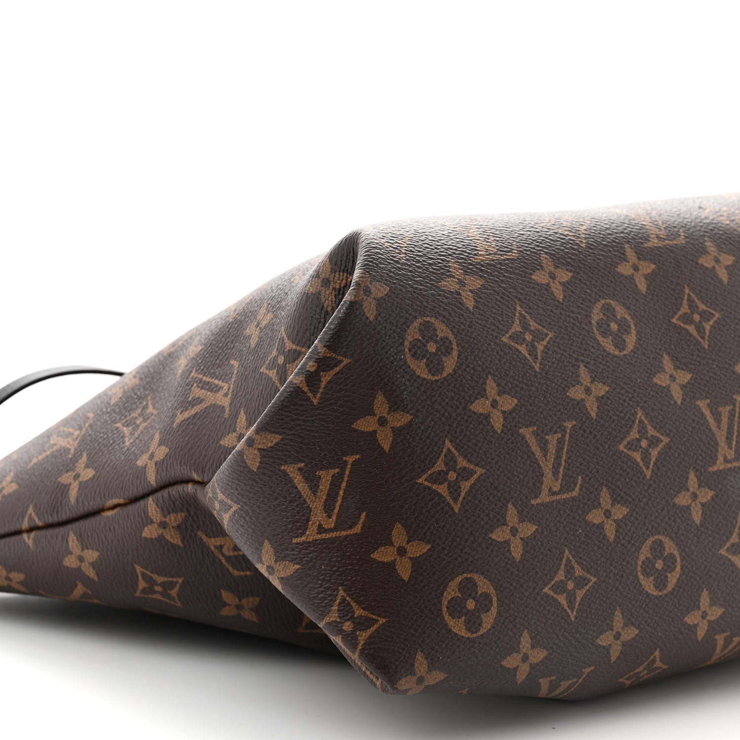 Louis Vuitton Monogram Flower Zipped Tote MM Black 8 of 16