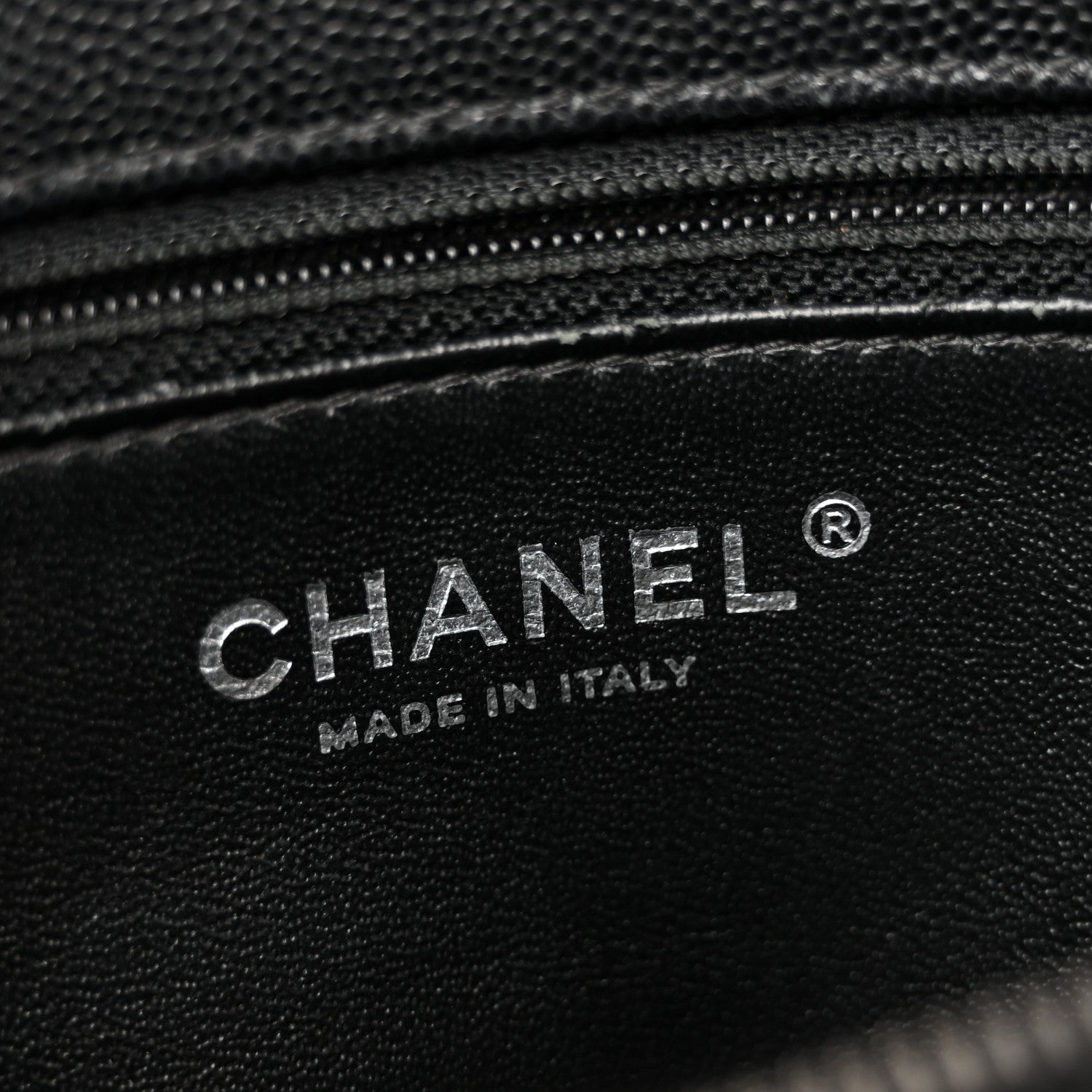 Chanel Caviar Lizard Embossed Quilted Small Coco Handle Flap Black 6 of 15