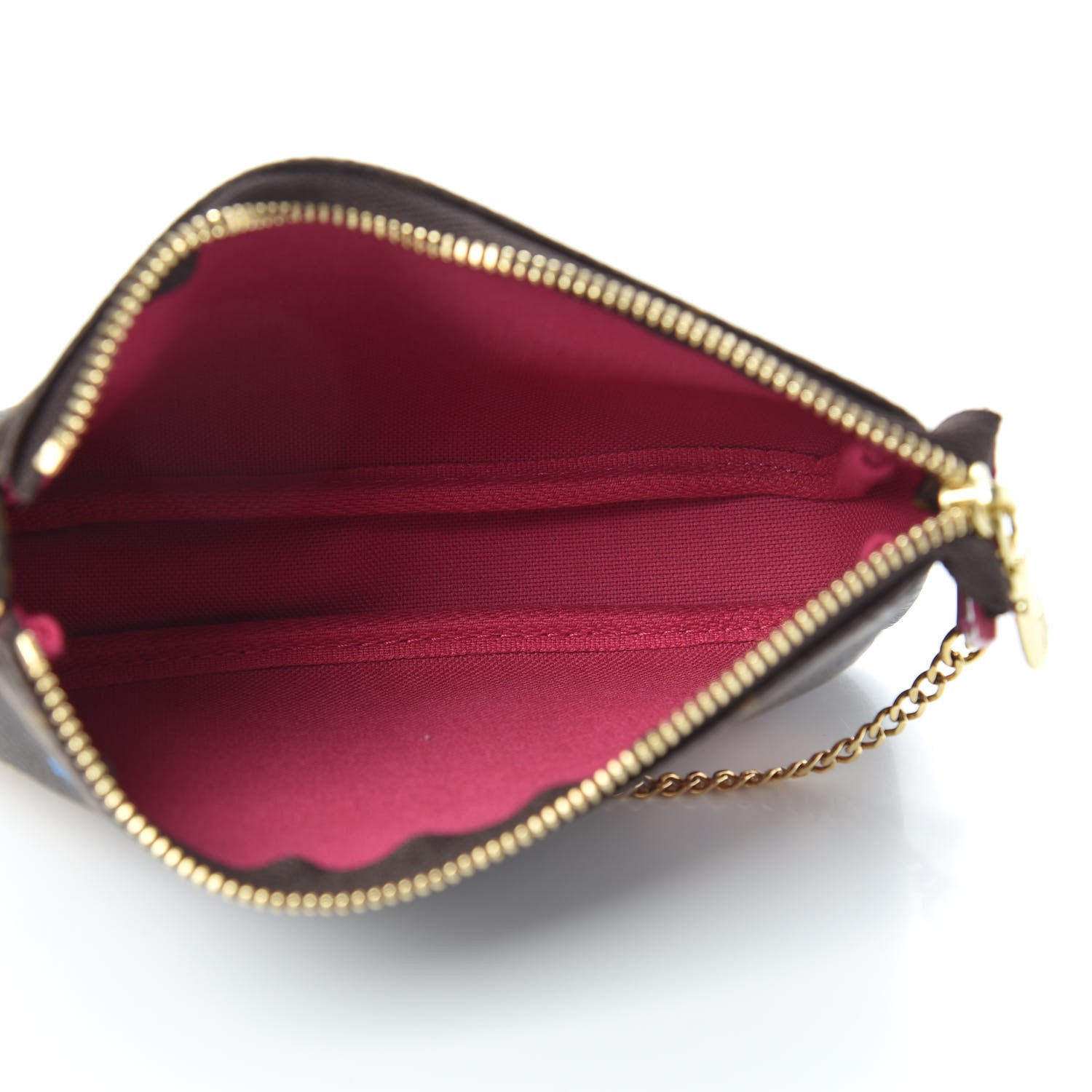 Louis Vuitton Monogram 2020 Christmas Animation Roller Coaster Mini Pochette Accessories Pivoine 5 of 10