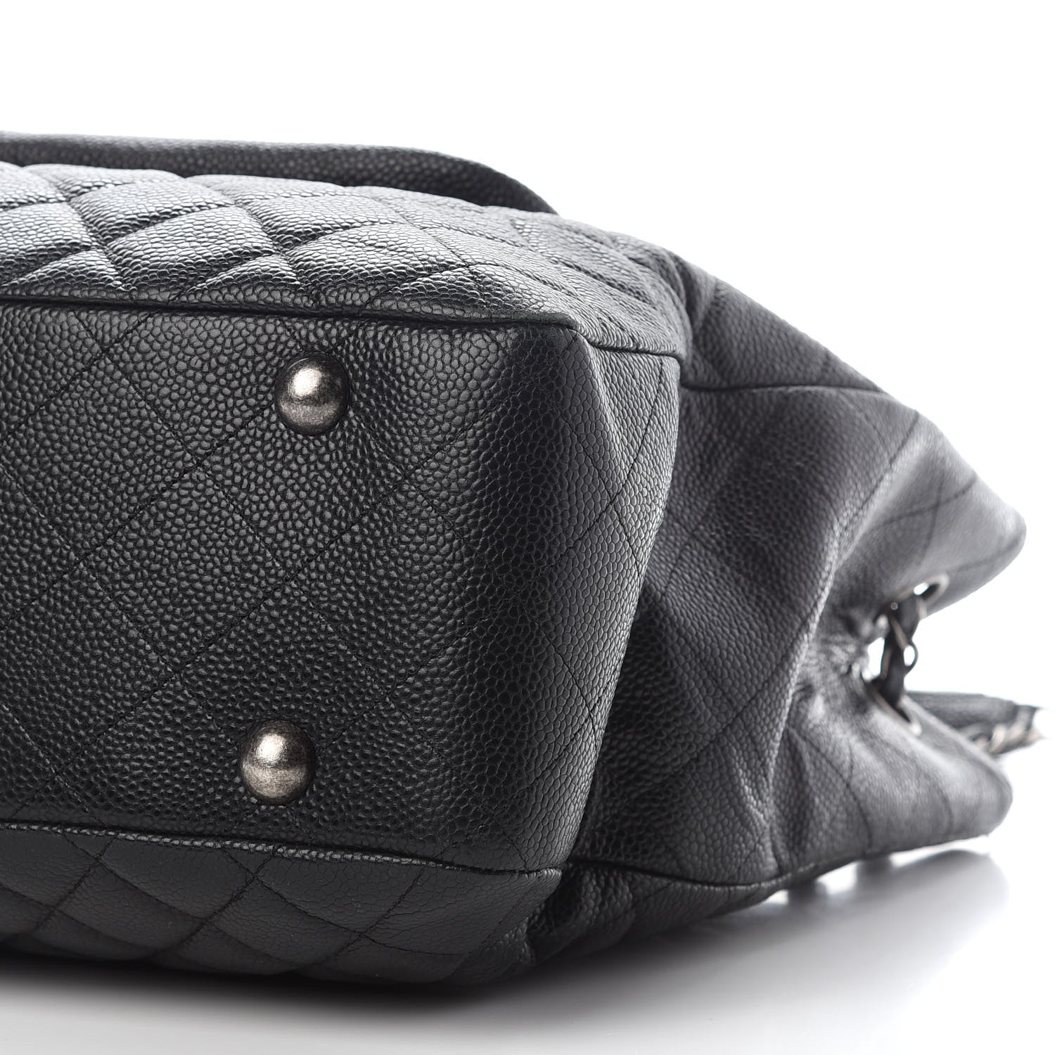 Chanel Caviar Quilted Flap Tote Black 8 of 14