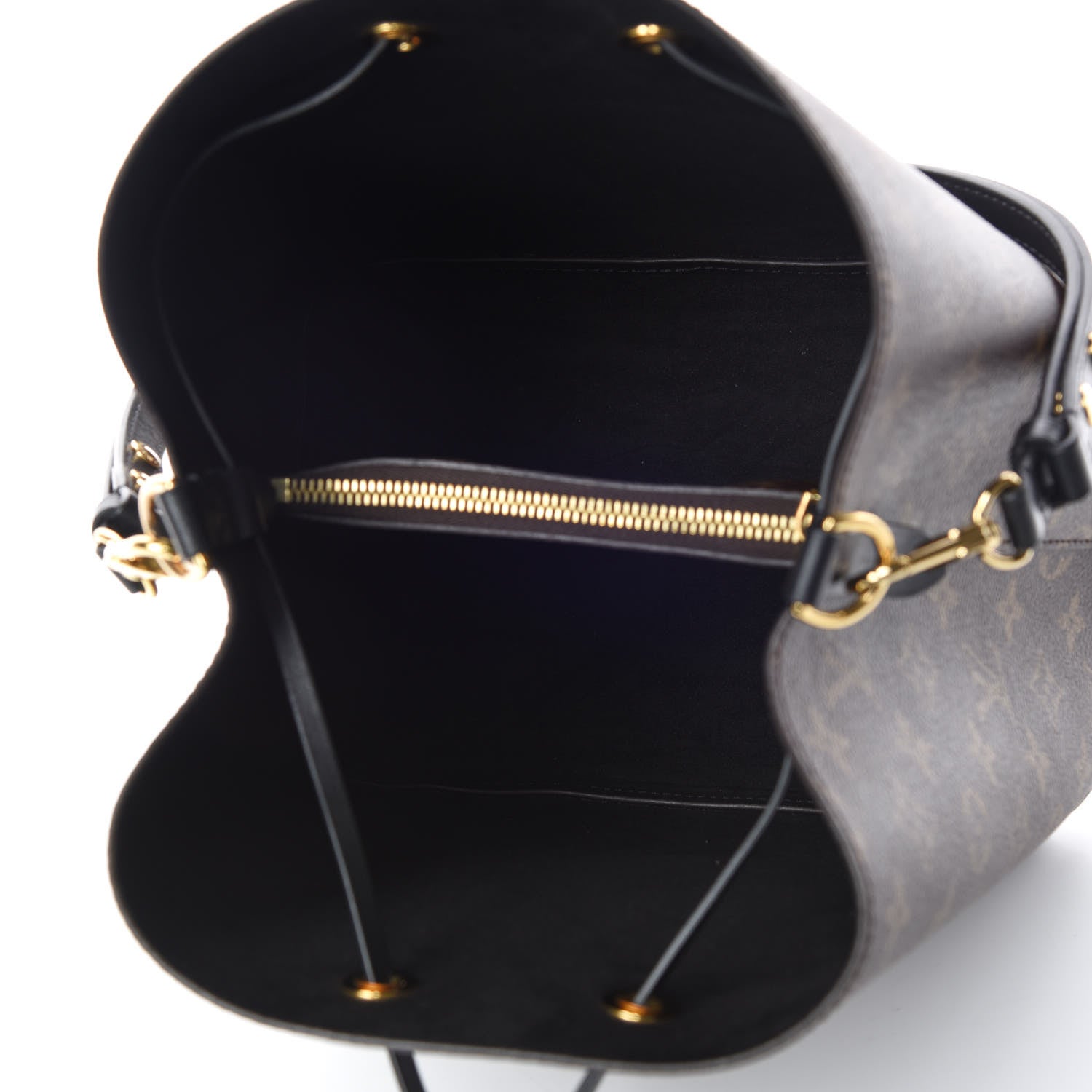 Louis Vuitton Monogram Neonoe MM Black 5 of 9